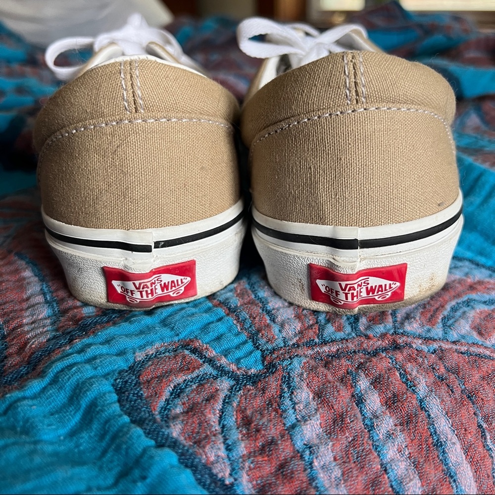 Beige Vans Authentic Size 8 - Picture 5 of 7